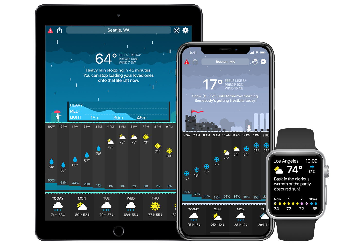 carrot weather personality