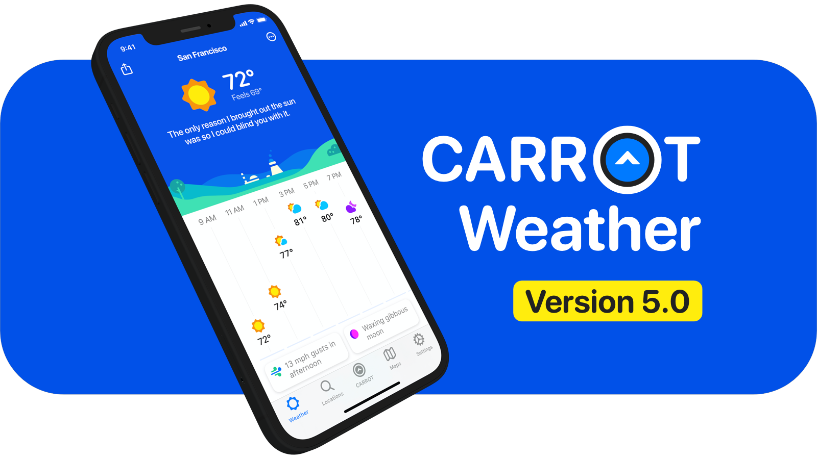 Introducing CARROT Weather v5.0